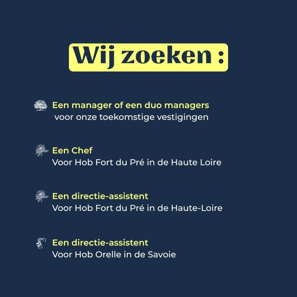 Wij zoeken